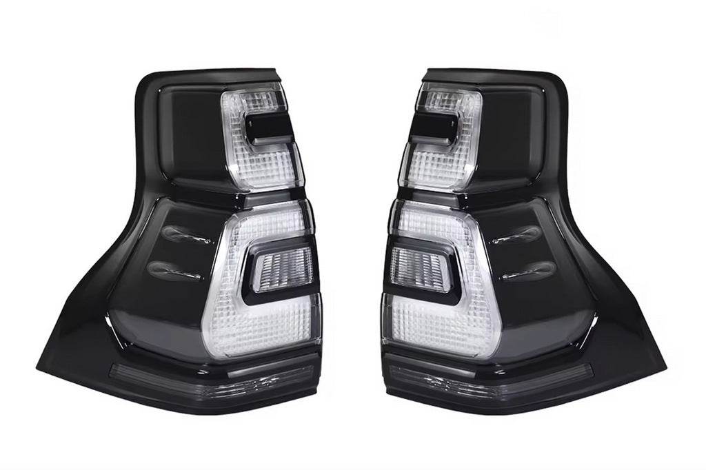 BlackEdition V1 Plus taillights (2017-2023, 2 pcs) for Toyota Land Cruiser Prado 150 - Reelken Auto