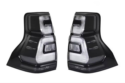 BlackEdition V1 Plus taillights (2017-2023, 2 pcs) for Toyota Land Cruiser Prado 150 - Reelken Auto