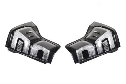 BlackEdition V1 Plus taillights (2017-2023, 2 pcs) for Toyota Land Cruiser Prado 150 - Reelken Auto