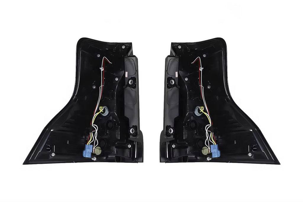 BlackEdition V1 Plus taillights (2017-2023, 2 pcs) for Toyota Land Cruiser Prado 150 - Reelken Auto