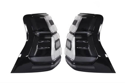 BlackEdition V1 Plus taillights (2017-2023, 2 pcs) for Toyota Land Cruiser Prado 150 - Reelken Auto
