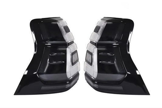 Tail Lights BlackEdition V1 Plus (2017-2023, 2 pcs) for Toyota Land Cruiser Prado 150 2009-2023 - image 2