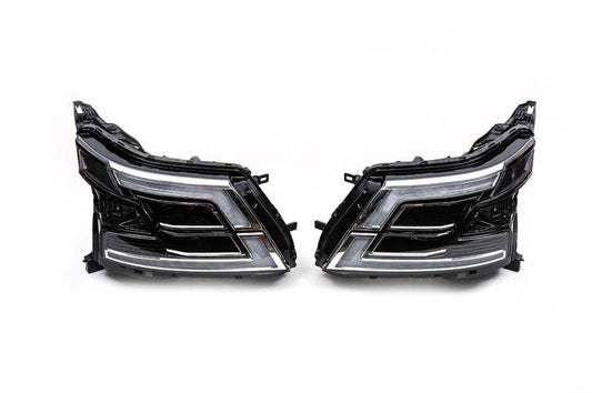 Front optics 2022+ (FullLed OEM) for Nissan Patrol Y62 2010-2024 - Reelken Auto