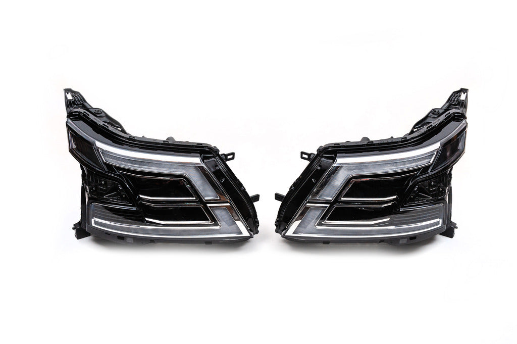 Front Headlights 2022+ (Full LED OEM) for Nissan Patrol Y62 2010-2024 - image 1