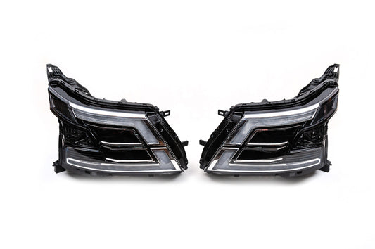 Front Headlights 2022+ (Full LED OEM) for Nissan Patrol Y62 2010-2024 - image 1