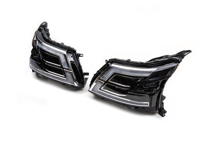 Front Headlights 2022+ (Full LED OEM) for Nissan Patrol Y62 2010-2024 - image 2