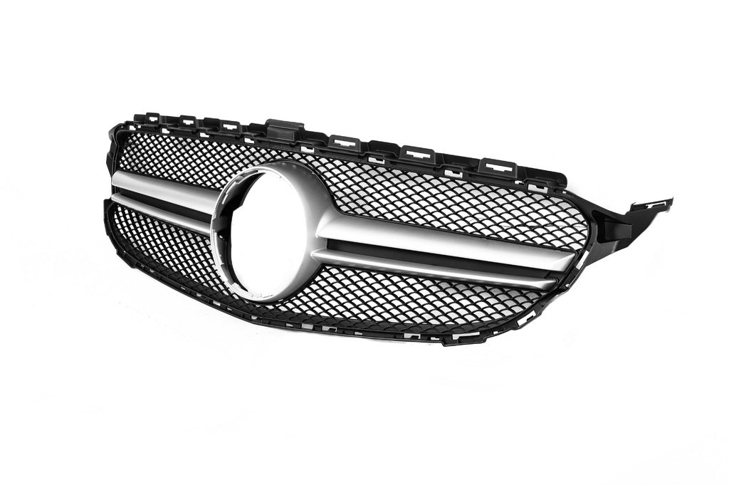Front grill AMG Silver for Mercedes C-class W205 2014-2021 - image 8