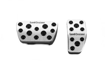 Pedal Covers 2016+ Set for Toyota Land Cruiser 200 2007-2021 - image 3