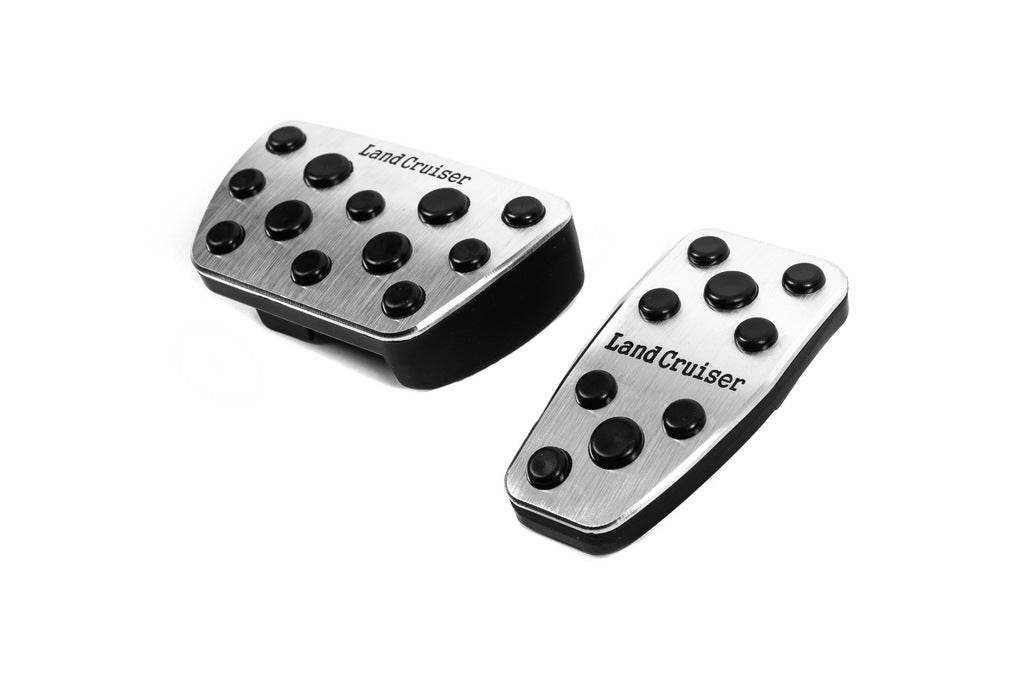 Pedal pads 2016+ (set) for Toyota Land Cruiser 200 - Reelken Auto
