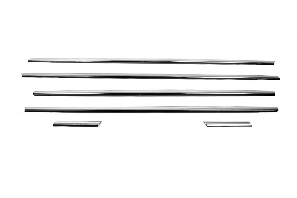 Exterior window trim stainless steel (6 pcs) for Fiat Punto Grande/EVO 2006-2018 - image 3