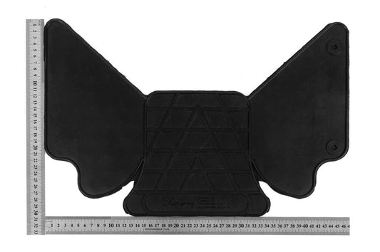Rear Tunnel Rubber Mat (Stingray Premium) for Volkswagen Caddy 2010-2015 - image 1