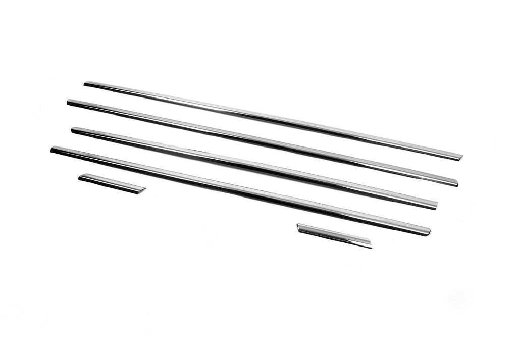 Exterior window trim stainless steel (6 pcs) for Fiat Punto Grande/EVO 2006-2018 - image 2