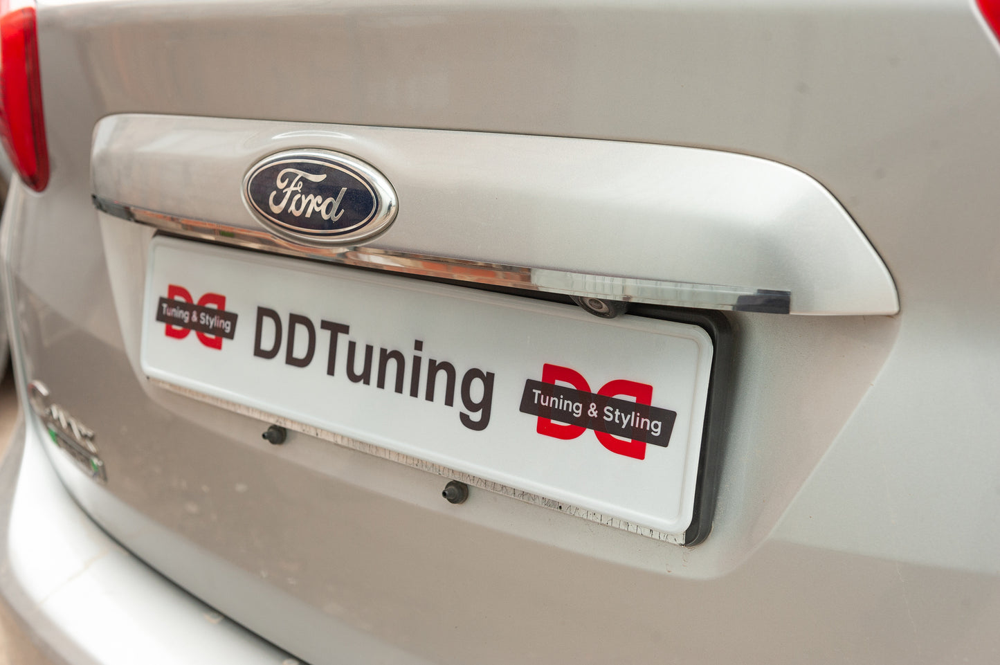 Carmos stainless steel trim above license plate for Ford C-Max/Grand C-Max 2010-2019 - image 4