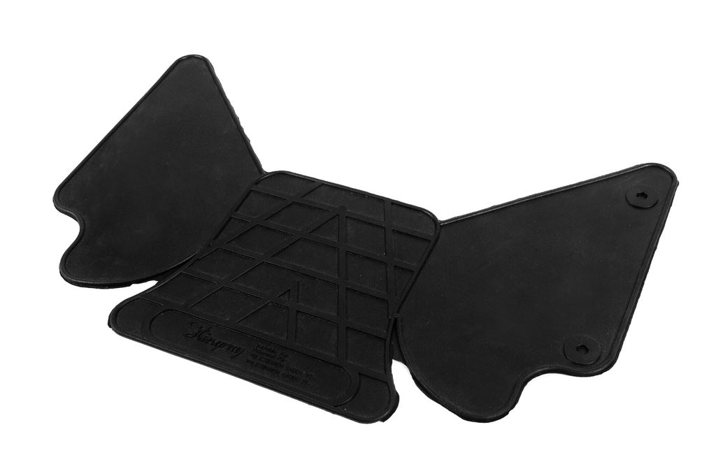 Rear Tunnel Rubber Mat (Stingray Premium) for Volkswagen Caddy 2010-2015 - image 3