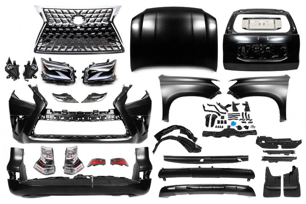Restyling kit in the 2020 Lexus GX460 for Toyota Land Cruiser Prado 150 - Reelken Auto