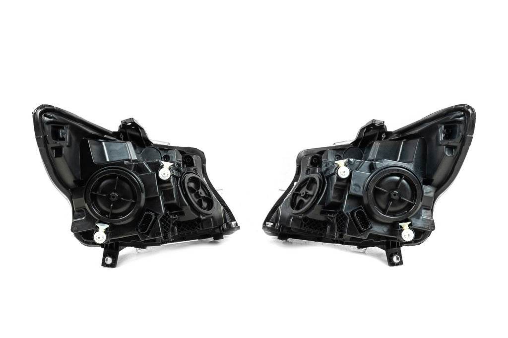 LED headlights (Maybach design, 2 pcs.) for Mercedes Vito / V-class W447 2014↗ year - Reelken Auto