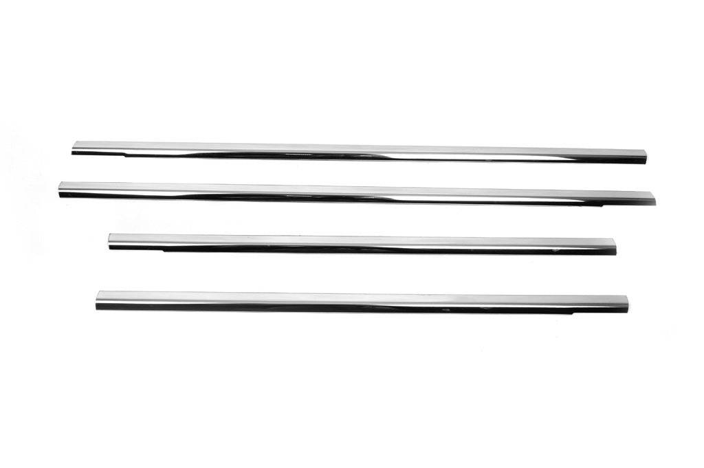 The outer edging of the glass (4 pieces, stainless.) for Ford C-Max 2004-2010 - Reelken Auto