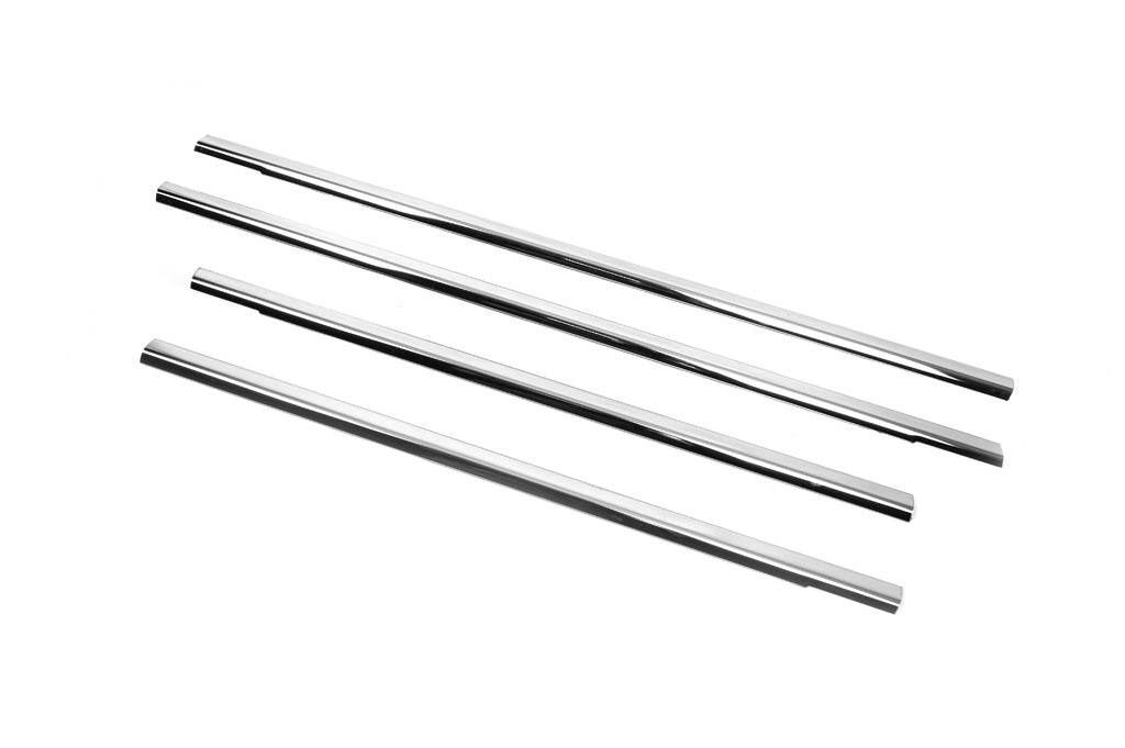 The outer edging of the glass (4 pieces, stainless.) for Ford C-Max 2004-2010 - Reelken Auto