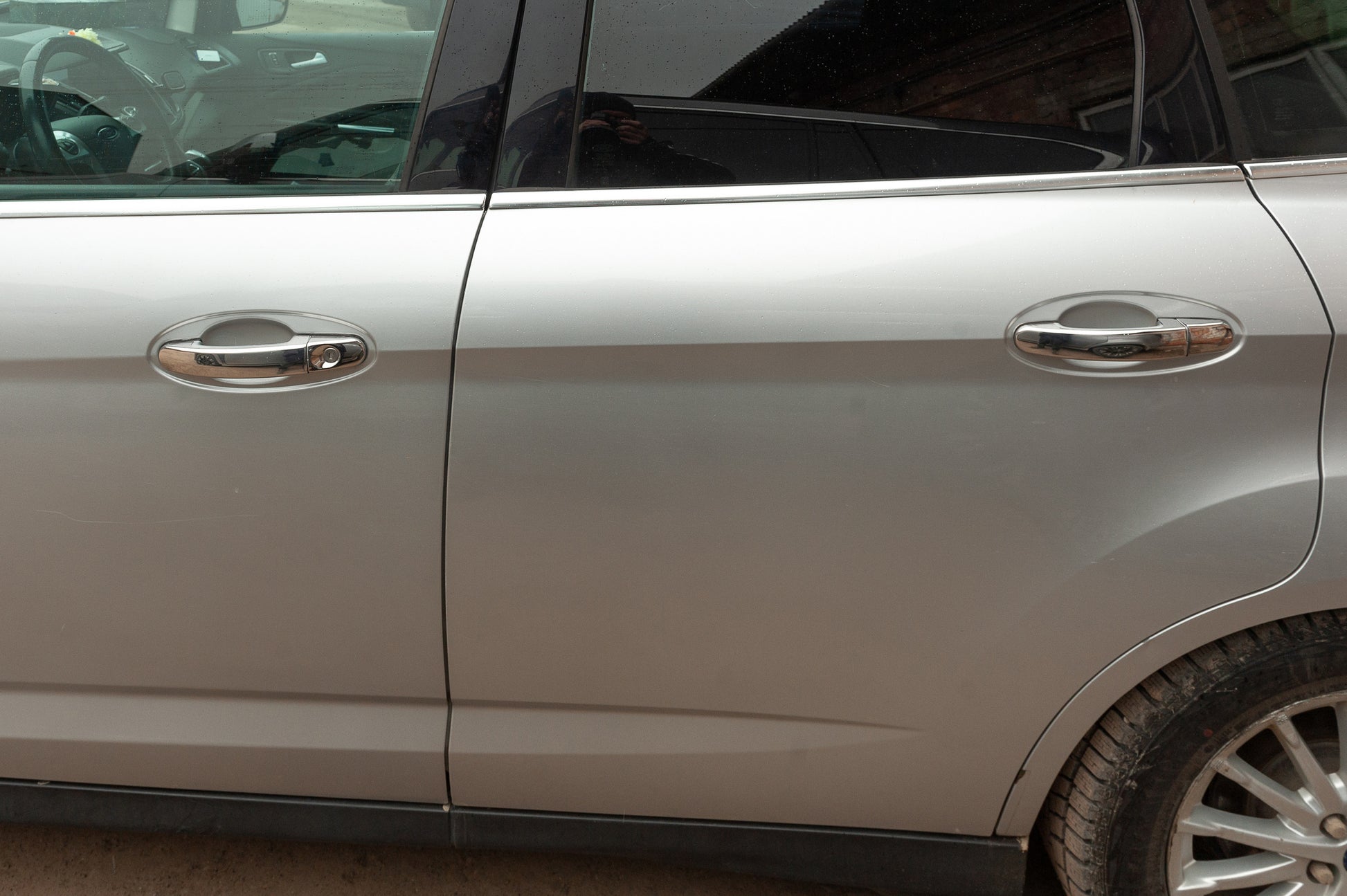 Chrome Door Handle Covers (4 pcs, Stainless Steel) for Ford C-Max/Grand C-Max 2010-2019 - image 4