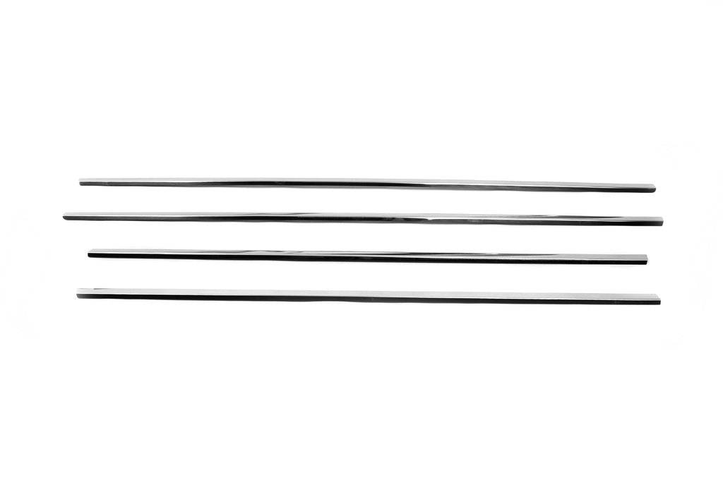 The outer edging of the glass (4 pieces, stainless.) for Ford Mondeo 2000-2007 - Reelken Auto