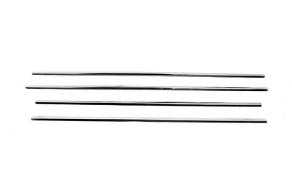 The outer edging of the glass (4 pieces, stainless.) for Ford Mondeo 2000-2007 - Reelken Auto