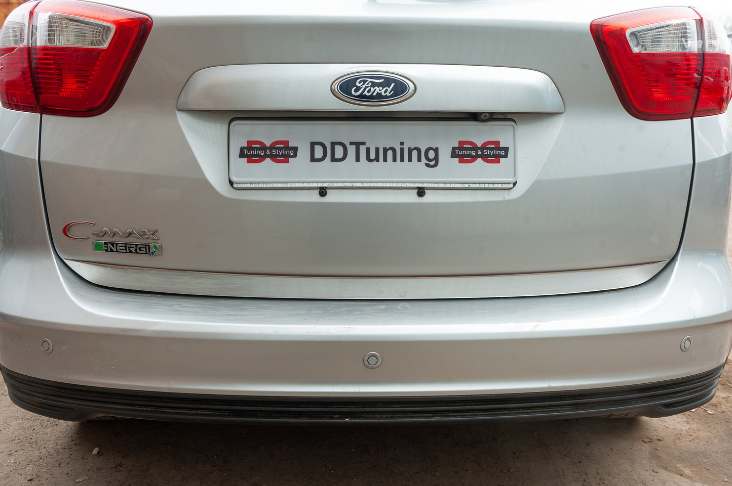 Trunk trim stainless steel for Ford C-Max/Grand C-Max 2010-2019 - image 5