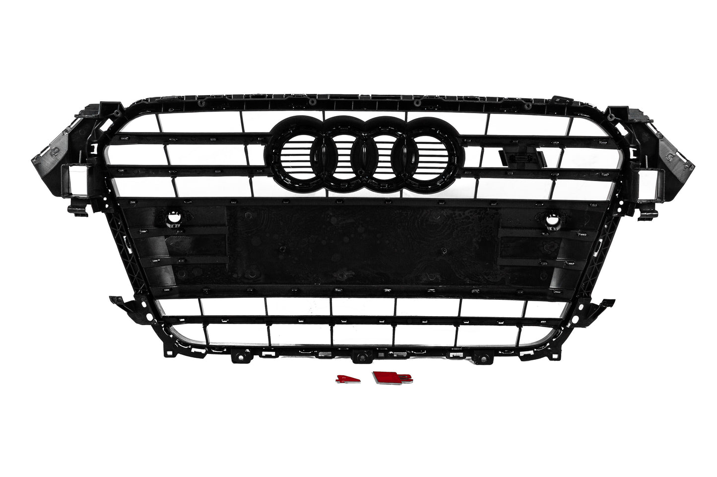 Front Grille S-Style (2012-2015, black with chrome) for Audi A4 B8 2007-2015 - image 4