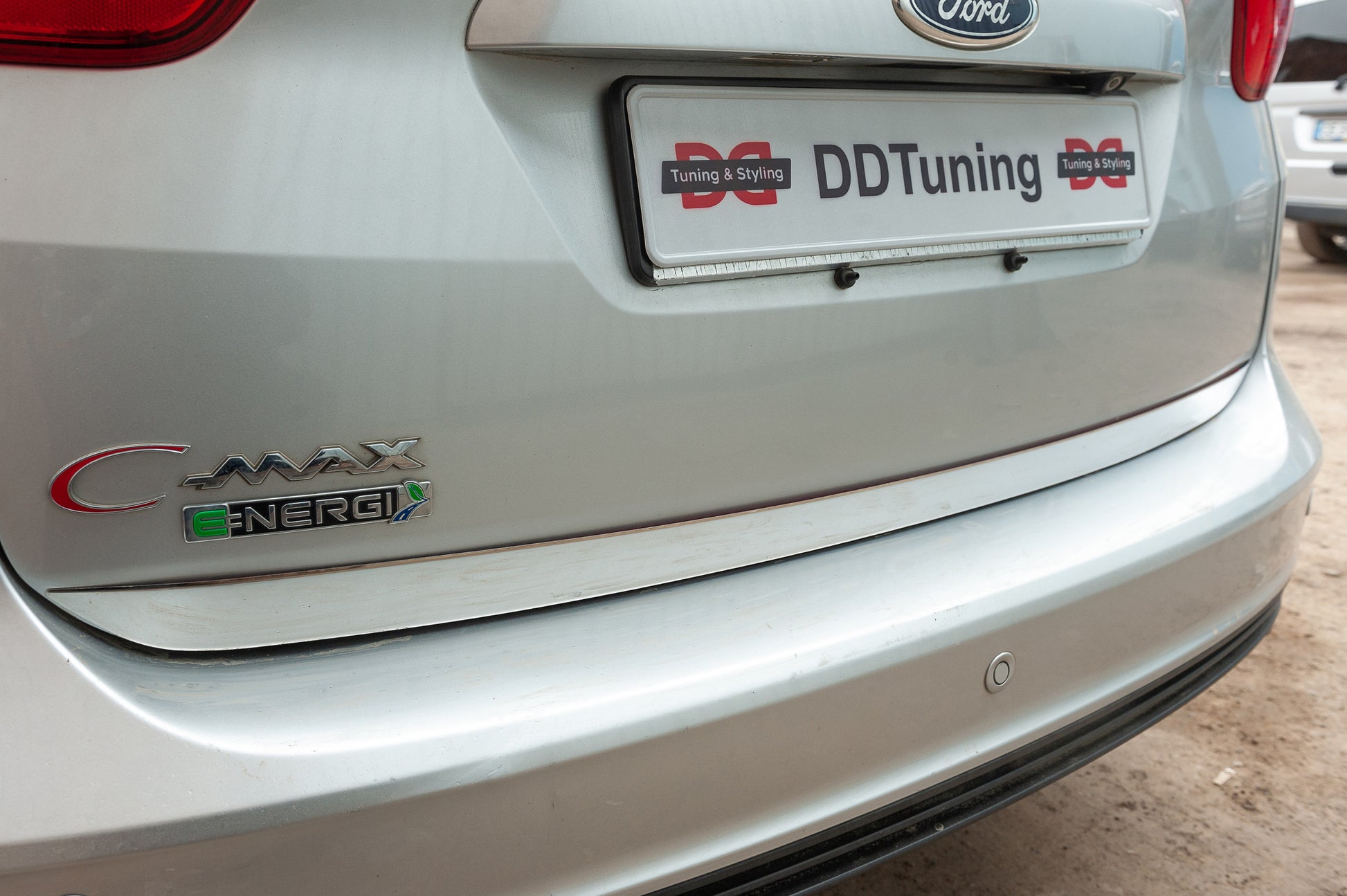 Trunk trim stainless steel for Ford C-Max/Grand C-Max 2010-2019 - image 6