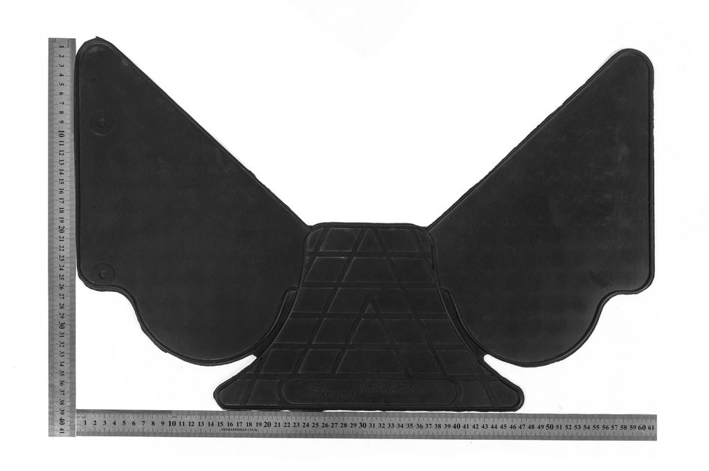 Rear Tunnel Rubber Mat (Stingray Premium) for Volkswagen Polo 2010-2017 - image 1