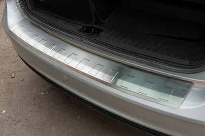 Rear Bumper Protector OmsaLine (Stainless Steel) for Ford C-Max/Grand C-Max 2010-2019 - image 1