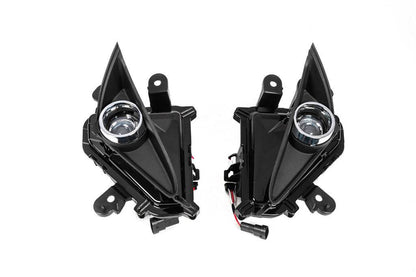 Front fog lights (restyling, 2 pcs.) for Lexus GX460 - Reelken Auto