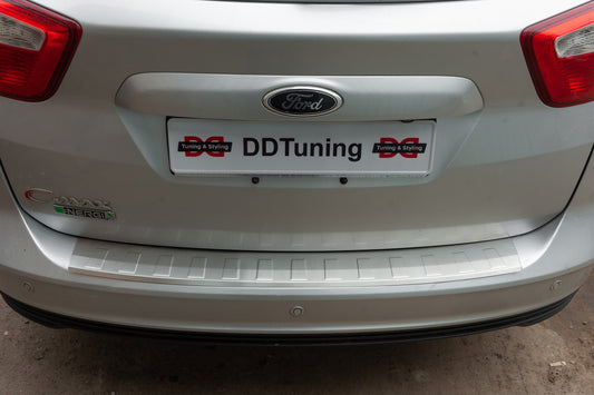 Rear Bumper Protector OmsaLine (Stainless Steel) for Ford C-Max/Grand C-Max 2010-2019 - image 2