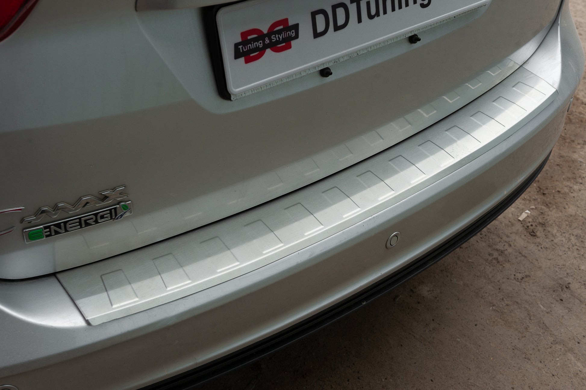 Rear Bumper Protector OmsaLine (Stainless Steel) for Ford C-Max/Grand C-Max 2010-2019 - image 6