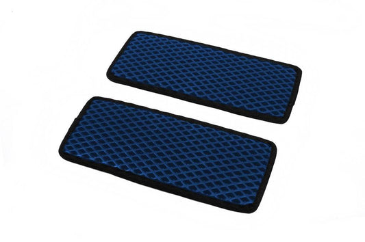 Polyurethane threshold mats (2 pcs, EVA, Blue) for Fiat Ducato 2006-2025 - Reelken Auto