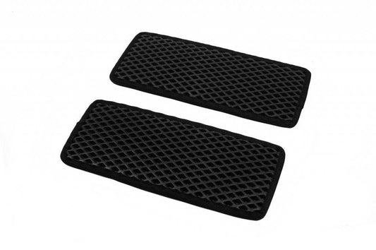 Polyurethane door sill mats (2 pieces, EVA, black) for Citroen Jumper 2007-2025 - Reelken Auto