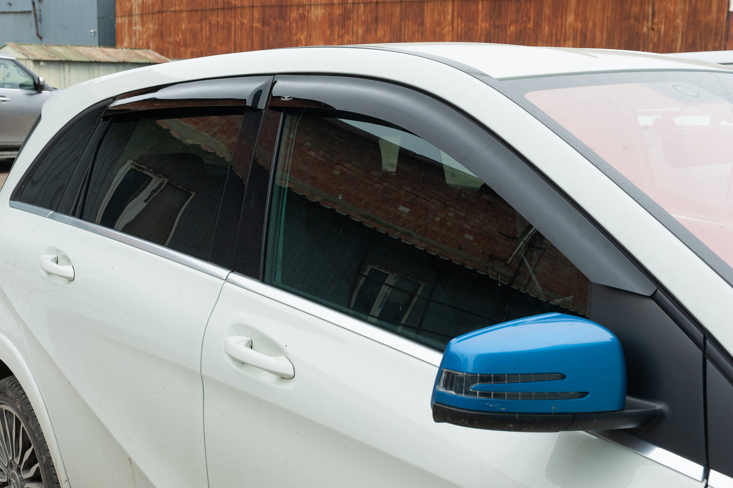 Window Deflectors (4 pcs, HIC) for Mercedes B-class W246 2011-2018 - image 6