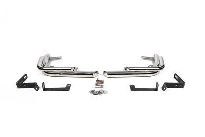 Rear Corner Bars AK003-Double (2 pcs, stainless steel) for Nissan X-trail T31 2007-2014 - image 4