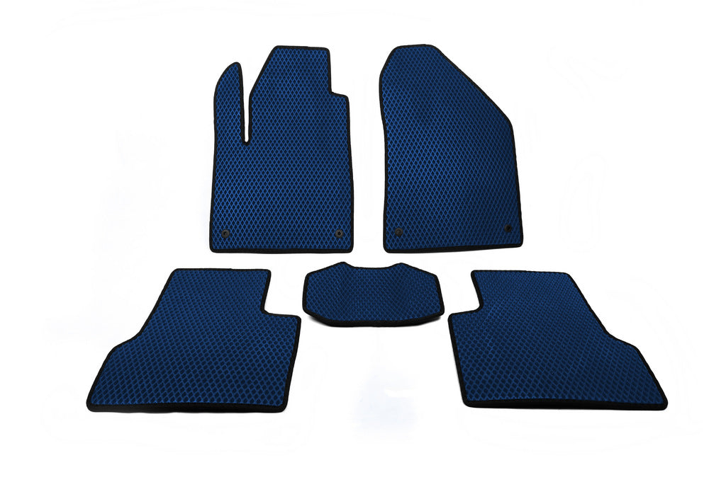 EVA Floor Mats (Blue) for Jeep Cherokee KL 2013- - image 1