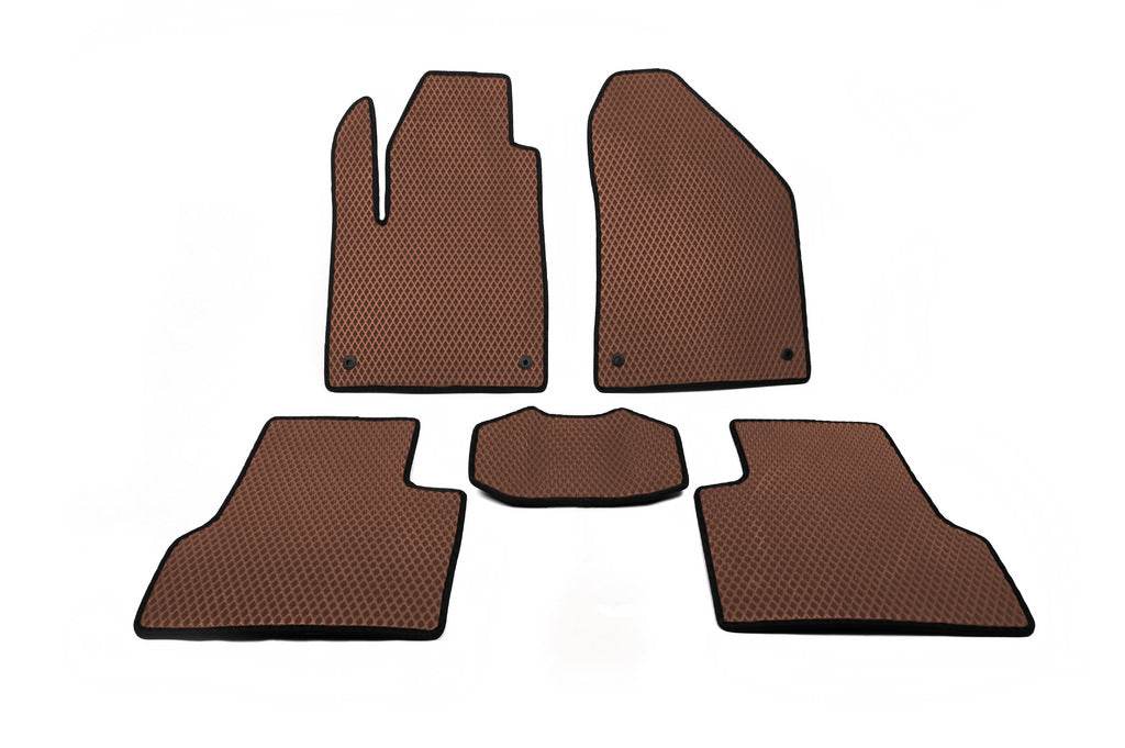 EVA mats (Brown) for Jeep Cherokee KL 2013↗ - Reelken Auto
