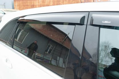 Deflectors (4-piece, HIC) for Mercedes B-class W246 2011-2018 - Reelken Auto