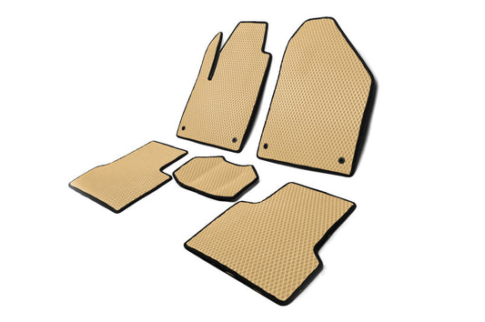 EVA Floor Mats (Beige) for Jeep Cherokee KL 2013- - image 2