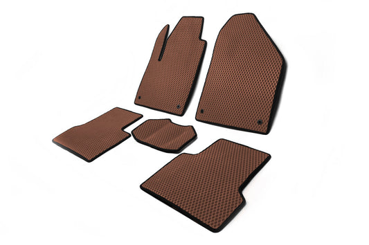 EVA Floor Mats (Brown) for Jeep Cherokee KL 2013- - image 2