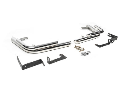 Rear Corner Bars AK003-Double (2 pcs, stainless steel) for Nissan X-trail T31 2007-2014 - image 6