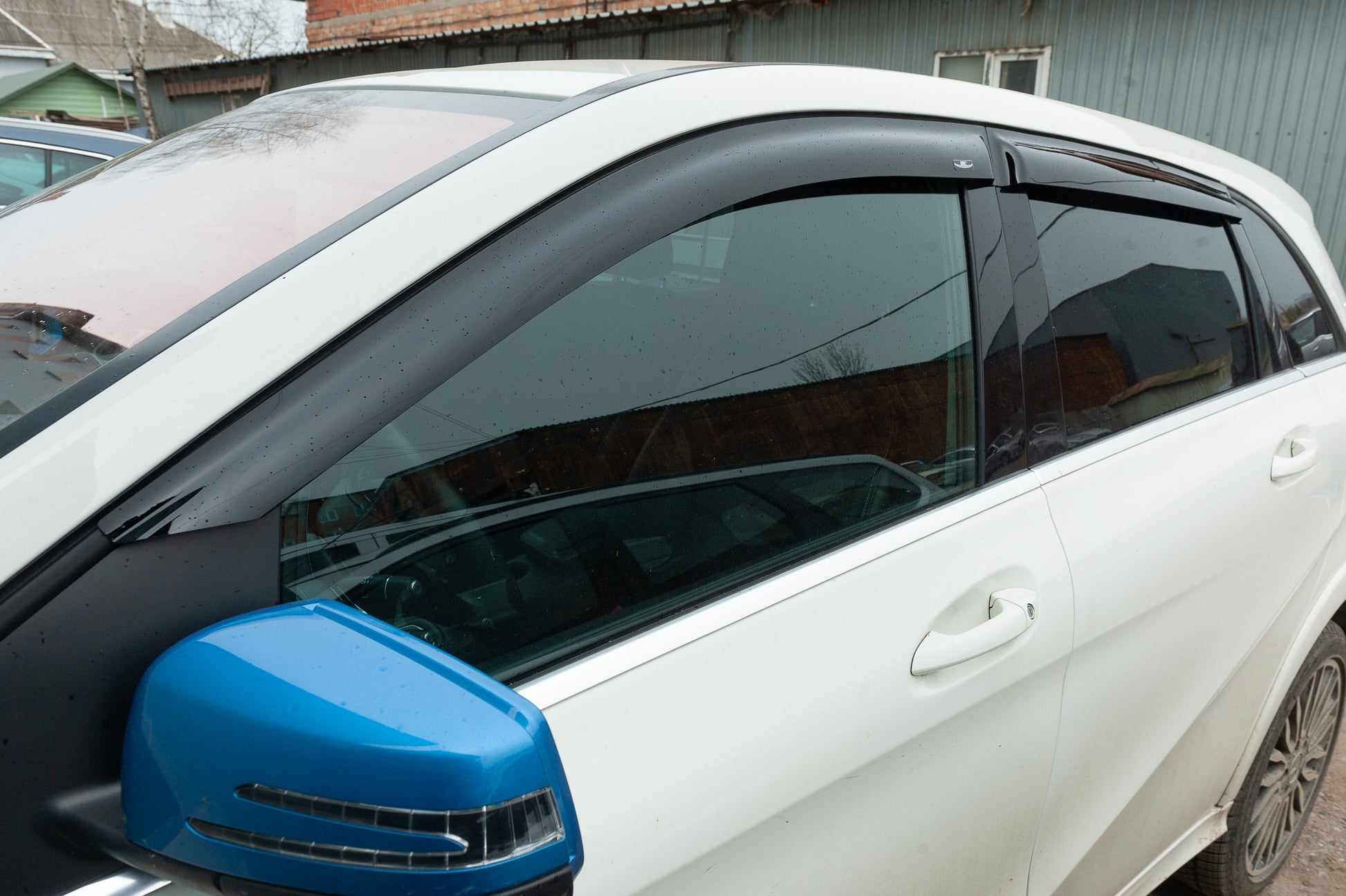 Window Deflectors (4 pcs, HIC) for Mercedes B-class W246 2011-2018 - image 1