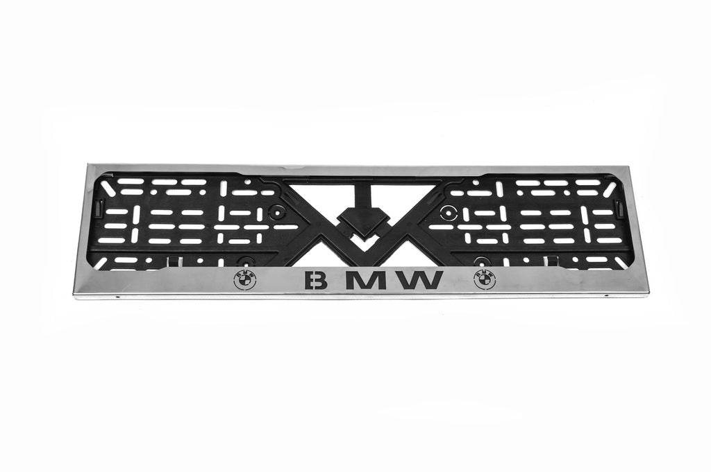 Frame for BMW chrome number (1 pc, stainless steel) for BMW - Reelken Auto