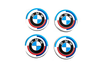 Wheel center caps 69/65mm bm6965n V2-New (4 pcs) for BMW - image 1