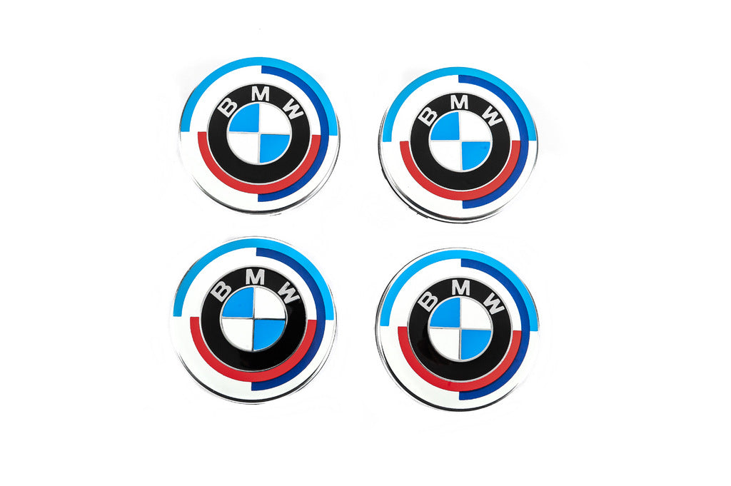 Wheel center caps 69/65mm bm6965n V2-New (4 pcs) for BMW - image 1