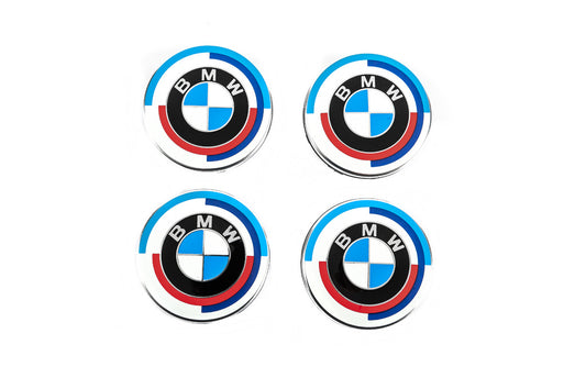 Wheel center caps 69/65mm bm6965n V2-New (4 pcs) for BMW - image 1