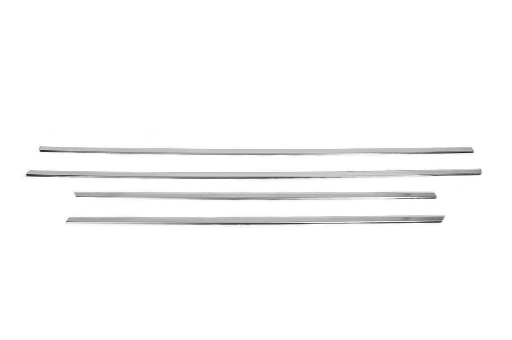 Exterior window trim Carmos (4 pcs, stainless steel) for Honda Civic Sedan IX 2011-2016 - image 3