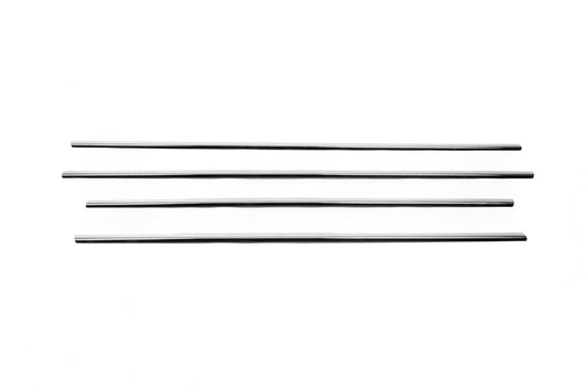 Window edging (stainless steel) for BMW 3 series E-46 1998-2006 - image 1